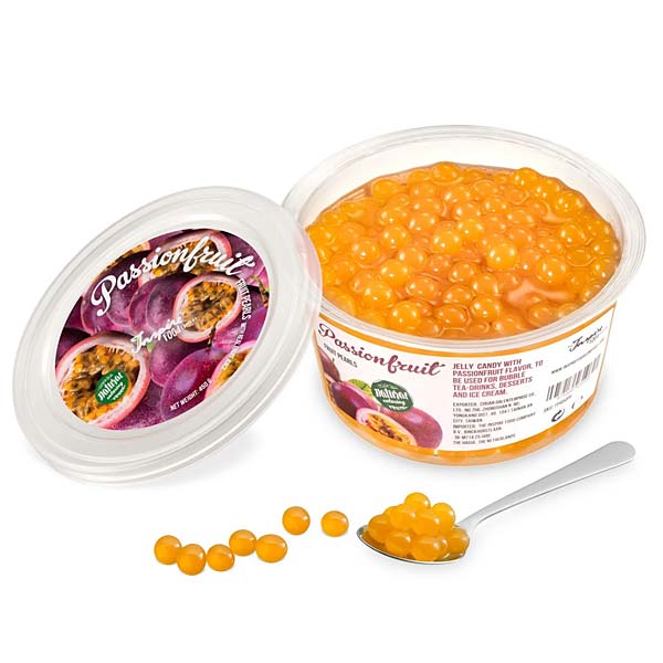 Passionsfrucht -Fruchtperlen für Bubble Tea - 450g
